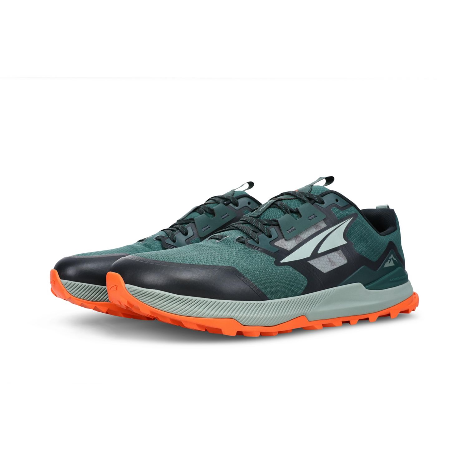 Zapatillas De Trail Running Altra Lone Peak 7 Hombre Verde Negras Naranjas | Costa Rica-24768539